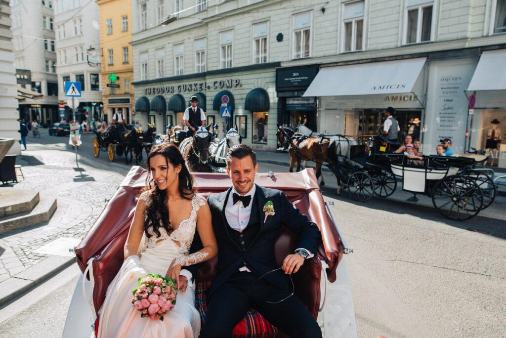Hochzeitsparty in Wien - the Bride rocks